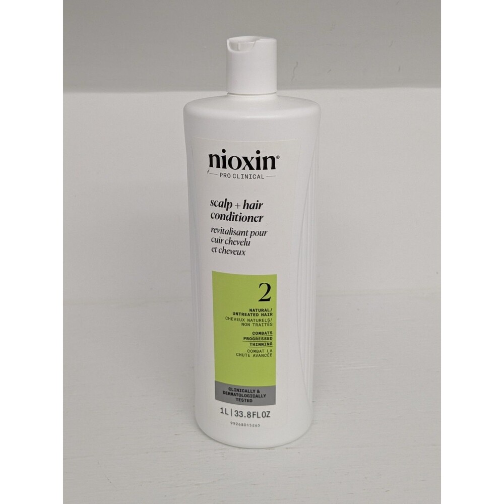 1 Liter (33.8 Oz)  Nioxin System 2 Scalp Hair Thickening Conditioner